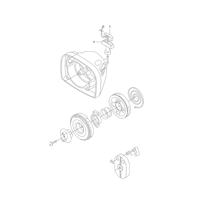 Recoil Starter Ass Y 5231042-01