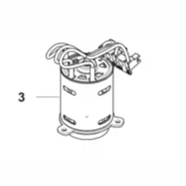 Motor Assy Bldc E8 20Mm With F 5299085-01