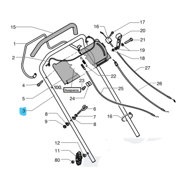 Handle 5312107-70