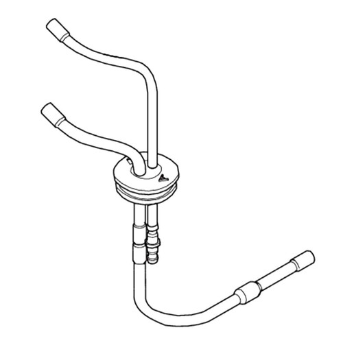 Fuel hose assembly evp for supply