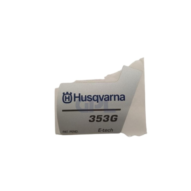 Decal Husqvarna 353G