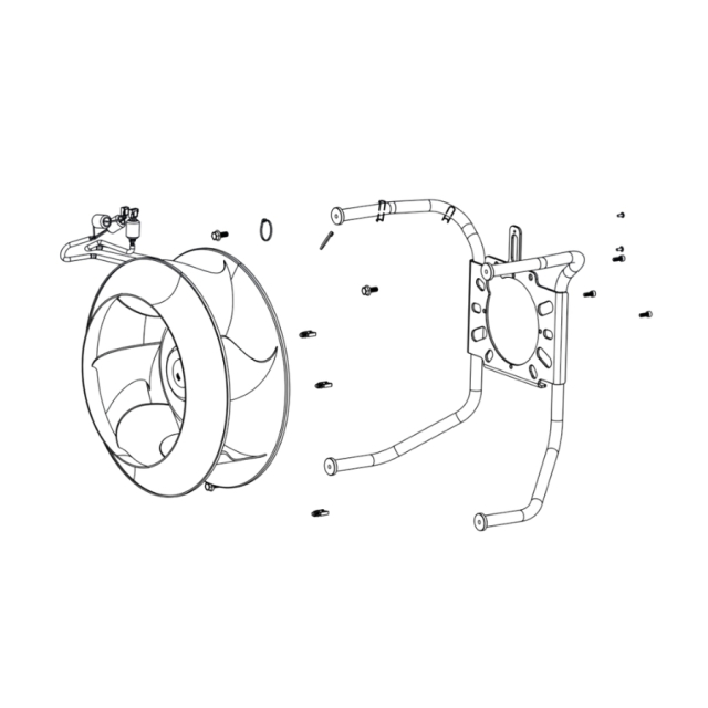 Spare parts kit fan kit na