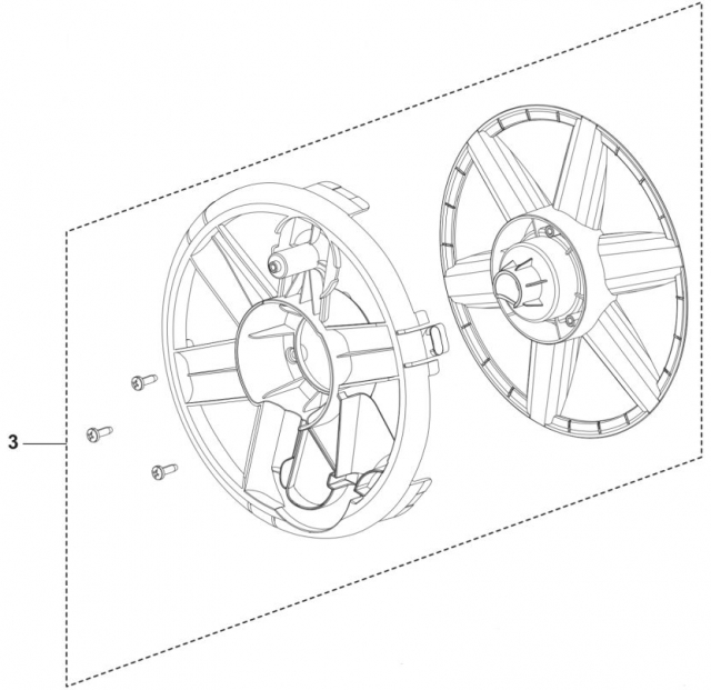 Hose Reel Support 5460927-01
