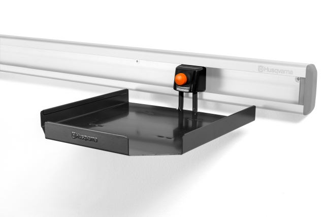 Husqvarna storage shelf