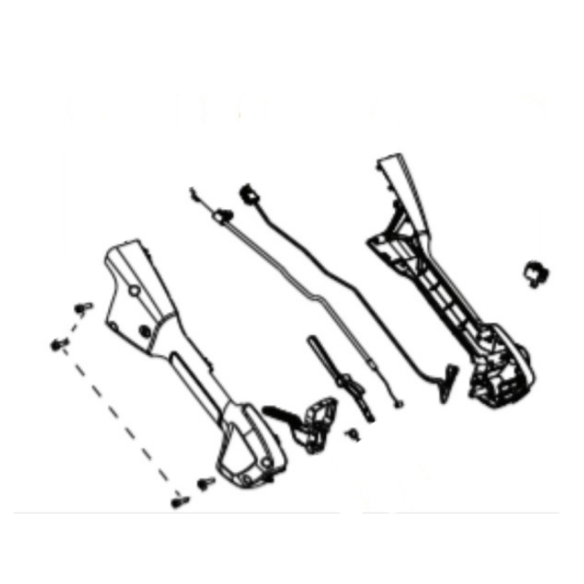 Throttle Handle Assy 5756711-01