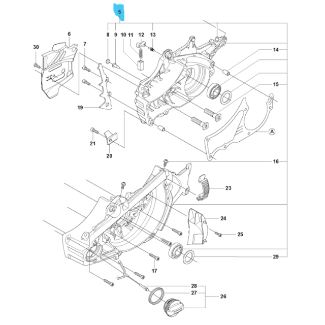 Crankcase 5778347-15