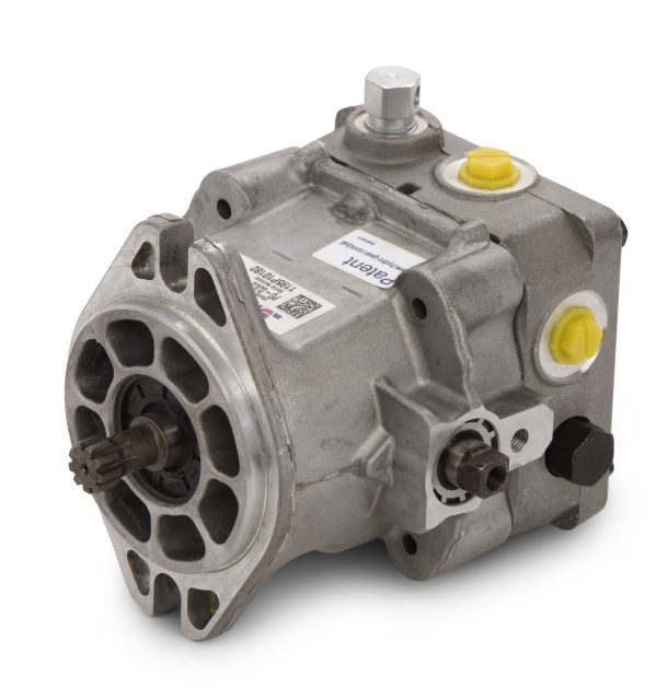 Hydraulic pump left