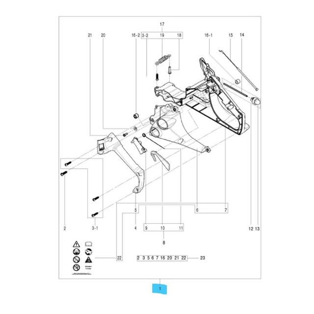 Handle Rear Kit 5826306-01
