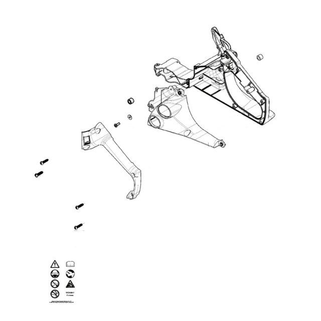Rear Handle Assy 5826311-01