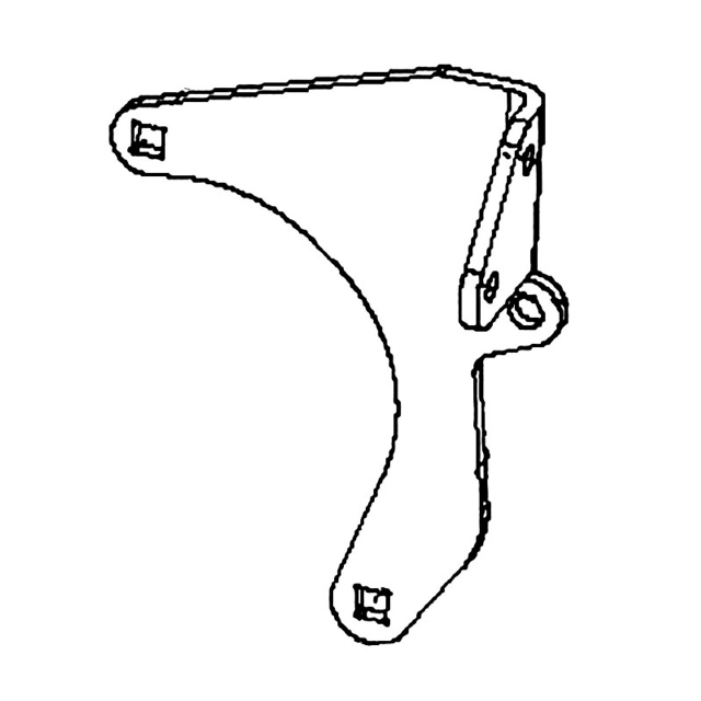 Mount Transmission Zinc Plated 5892888-02