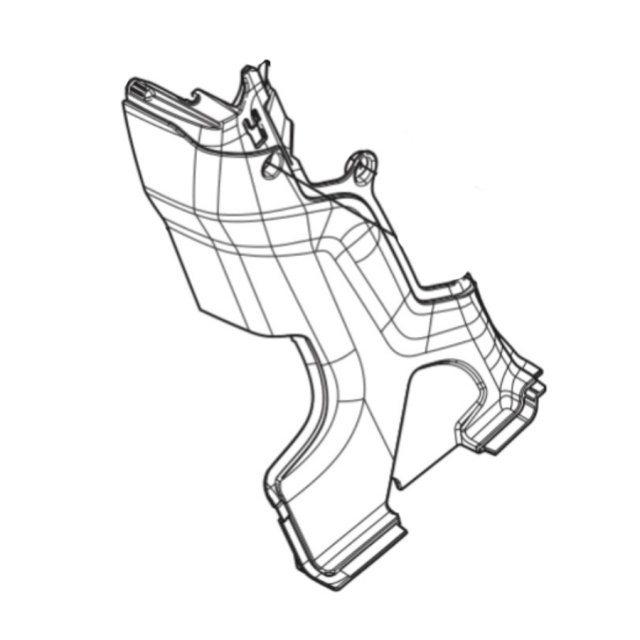 Cover Steering Column, Right