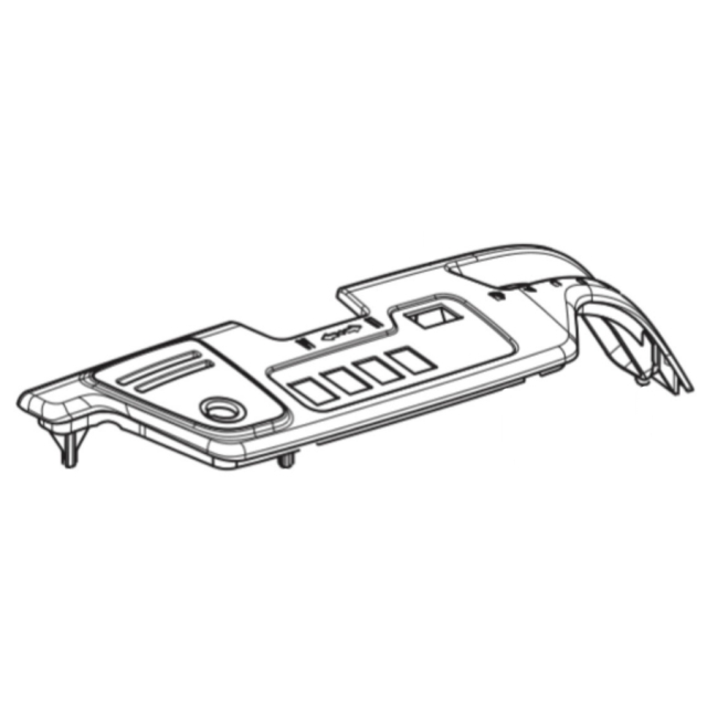 Cover Control Panel, Top 5894986-02