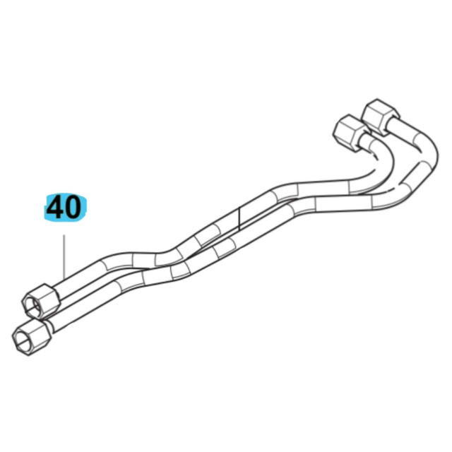 Hydraulic Pipe For Vfmu