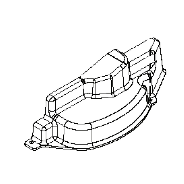 Guard 97Crd RH mandrel cover