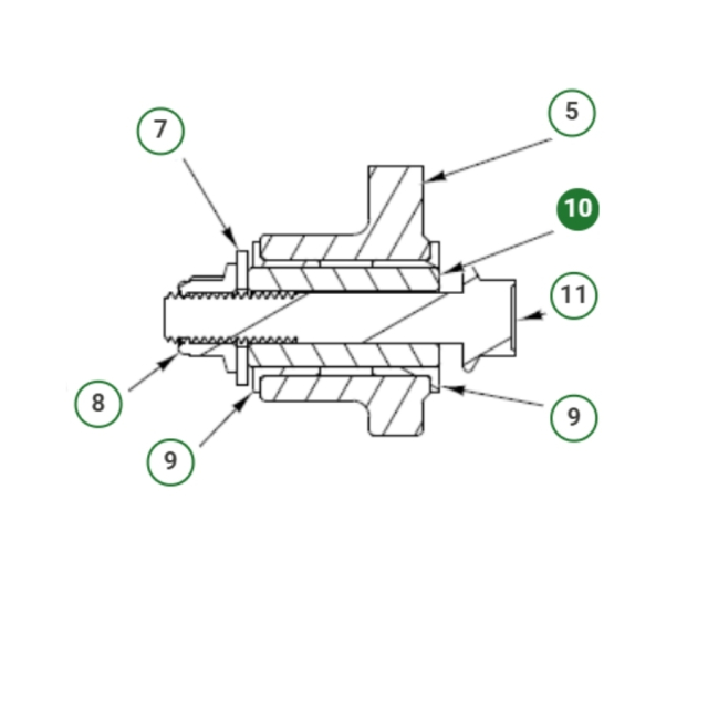 Spacer pivot, tension arm