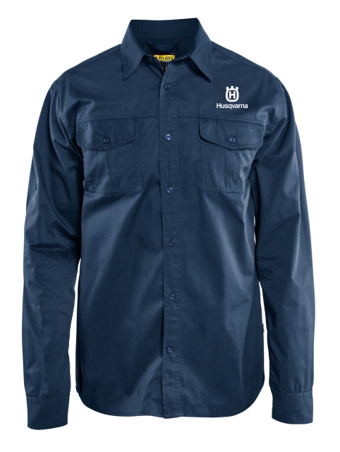 Shirt Xs Twill Shirt Navy Blue 5951044-01