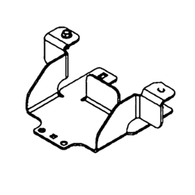Battery bracket black - x431