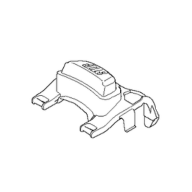 Button assembly stop Flymo