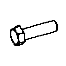 Bolt external hexagon head 1/2