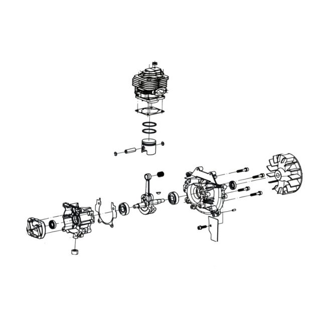 Engine Assy Engine Asm - Mccul 5975932-01