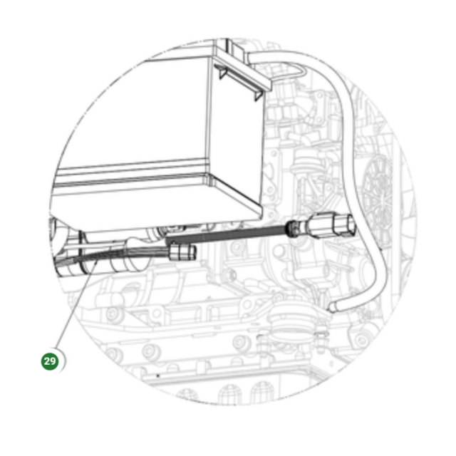 Wiring assembly linear actuator w111