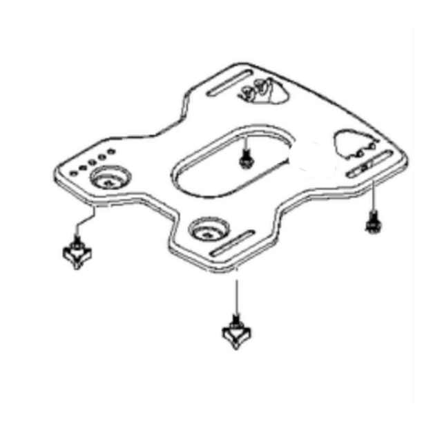 Service kit service kit seat pan tractor & ztr