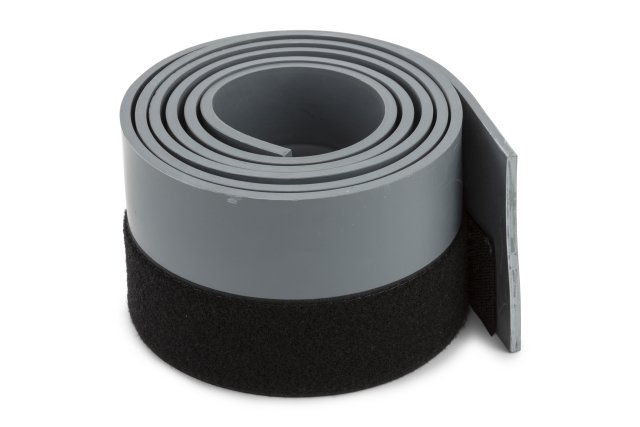 Rubber skirt dust shroud w. ve
