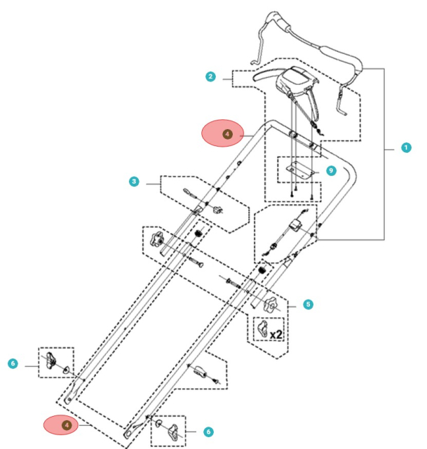 Handle Kit (Autowalk) 5984533-01