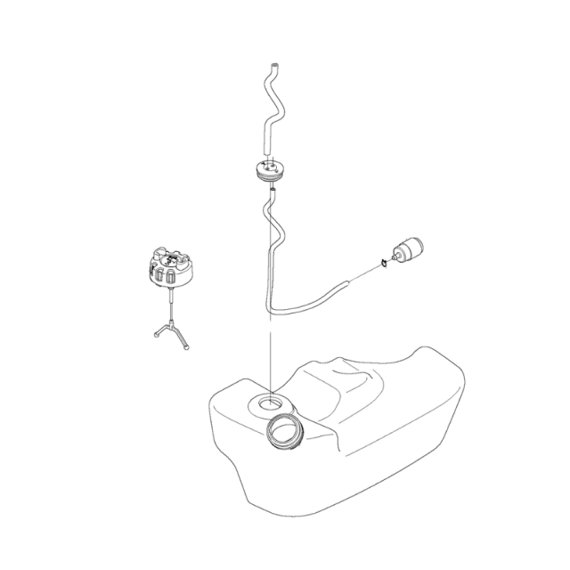 Fuel tank assembly replacement part