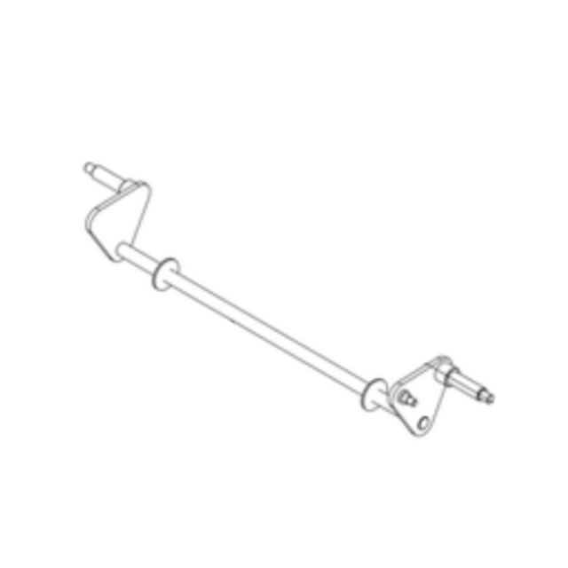 Axle wheel axle front