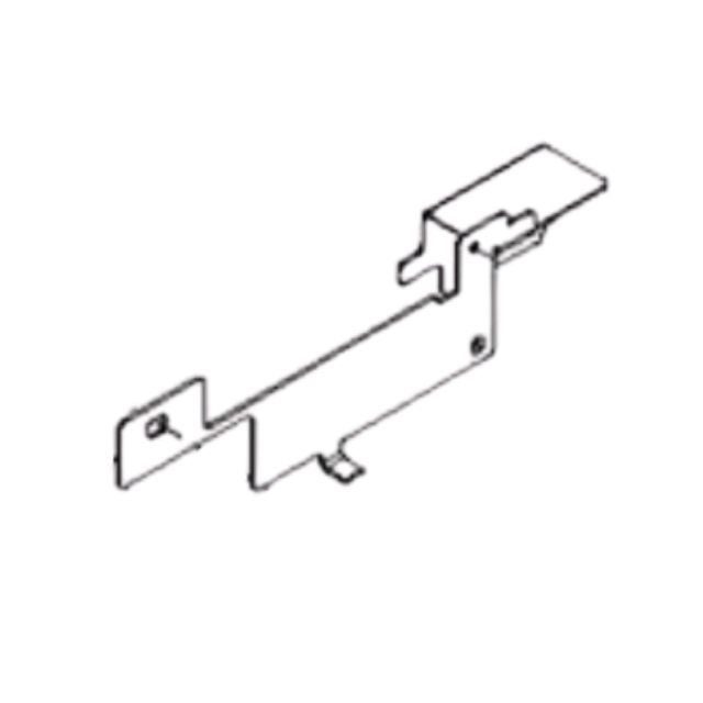 Shield RH chassis shield black (x431)