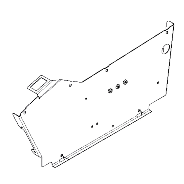 Panel Assy Right Side Powder C