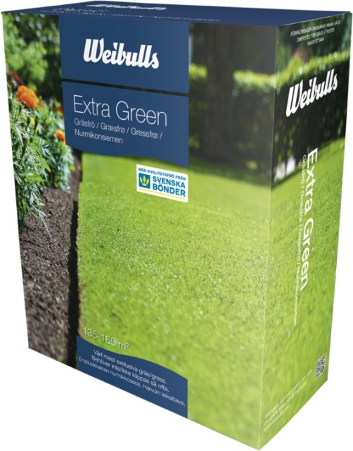 Grass seed Weibulls Extra Green 3kg