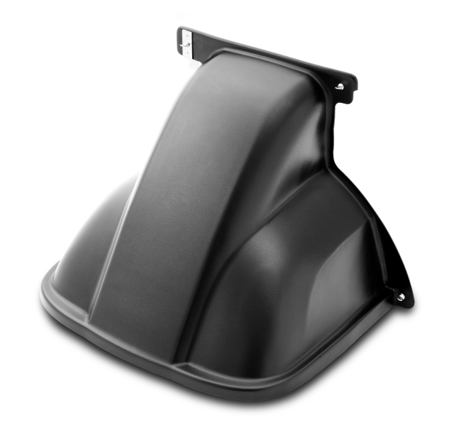 Deflector for CT and CTH tractors