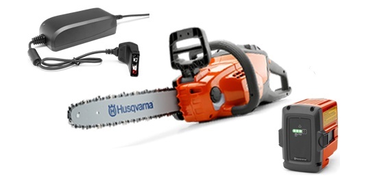 Husqvarna 120i Battery chainsaw + BLi20 & QC80