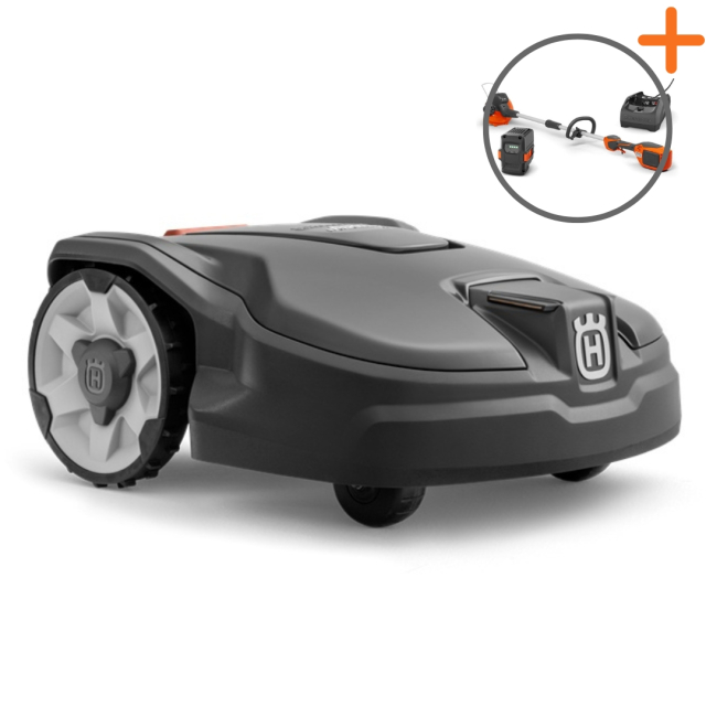 Husqvarna Automower® 315 Mark II Robotic Lawn Mower | Battery trimmer included for free!