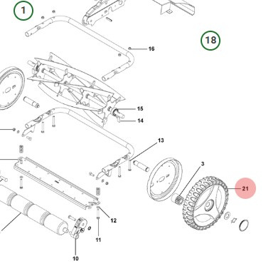 Wheel Kpl 2957083-01