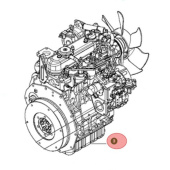 Oil Sump D1105 5010816-01 Oil Sump D1105 5010816-01