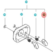 Start Latch 5019391-01 Start Latch 5019391-01