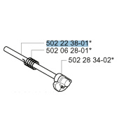 Pipe shaft 5022238-01 Pipe shaft 5022238-01