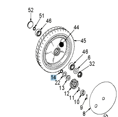 Lock ring Sga 12X1