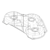 Clip cover complete c112i (r300. r400) grey Clip cover complete c112i (r300. r400) grey