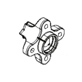 Hub, Rear wheel (Incl. Bolt) Hub, Rear wheel (Incl. Bolt)