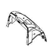 Cover, rear Cover, rear
