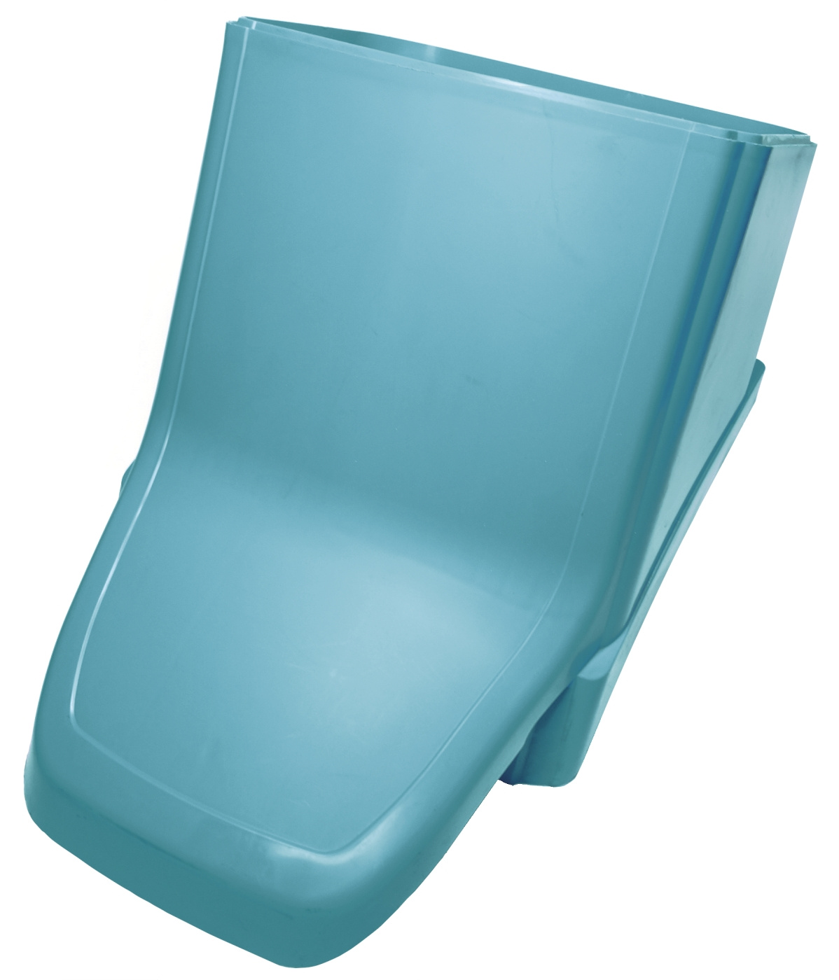 Funnel neck, blue