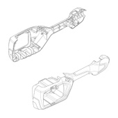 Housing l&r assembly Housing l&r assembly