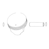 Piston assembly Piston assembly