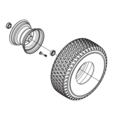 Wheel Kit TS 112, TS 114, TC 215T, TC 220T, TS 112, TS 114, TS 215T, TS 217T Wheel Kit TS 112, TS 114, TC 215T, TC 220T, TS 112, TS 114, TS 215T, TS 217T