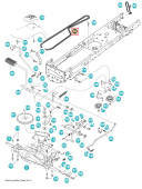 Belt LT151, LT152, LT154, LT1597 LT2313, LT2113 Belt LT151, LT152, LT154, LT1597 LT2313, LT2113