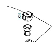 Fuel Tank W/ Cap (Click Style) 5324249-42